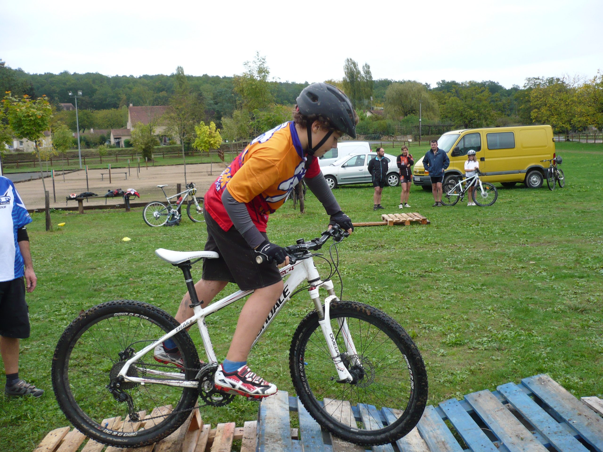 Parcours VTT obstacle