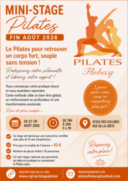 Pub stage août 2026